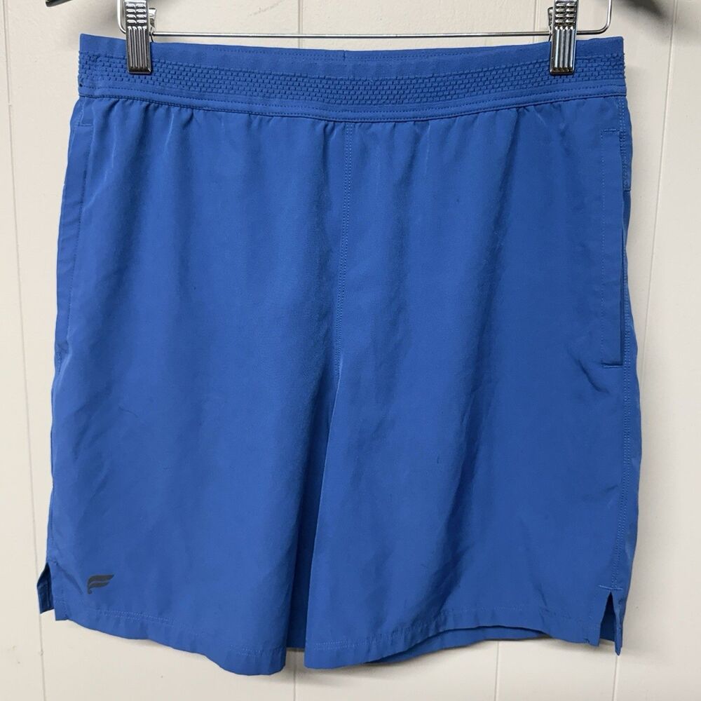 Fabletics The Fundamental Short Built In Liner 7’ Athletic Blue Men M GUC *